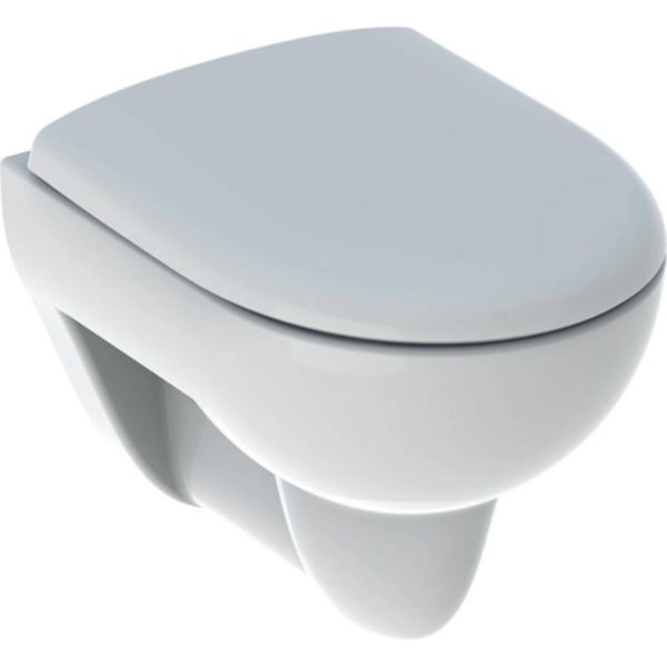 Pack WC suspendu GEBERIT RENOVA Compact avec abattant standard  Réf. 500.804.00.1