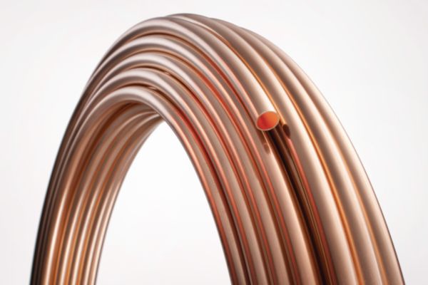 Tube cuivre recuit Scudo - diamètre 14 mm - épaisseur 1 mm - couronne de 50 m Réf. 5007899