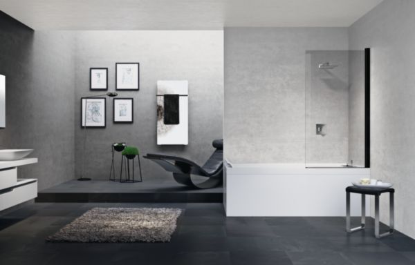 Panneau pivotant pour baignoire YOUNG 2 1 70x150 cm aqua chrome Réf. Y21V70-2K