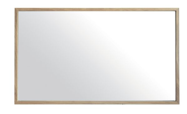 Miroirs à bords fins chêne L 100 x H 65 cm Réf. : 5.00.123