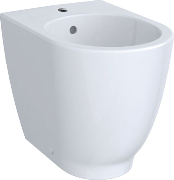 Bidet au sol Acanto - caréné jusqu au mur - 51 cm - trop-plein visible - blanc Réf. 500.603.01.2