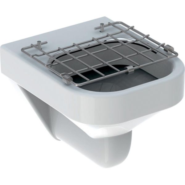 Vidoir suspendu Publica - avec grille mobile et grille de cuve - 40 x 37 x 49 cm Réf. 500.998.00.1