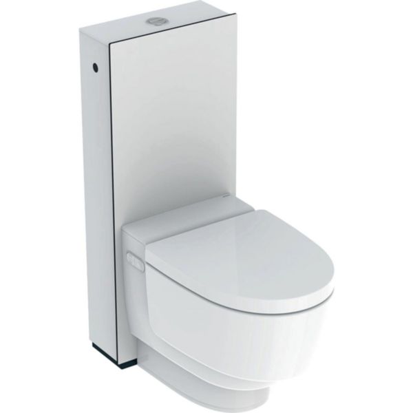 Image principale de Pack WC lavant dit japonais au sol AquaClean MAIRA CLASSIC sans bride chasse Vortex blanc alpin Réf. 146.243.11.1