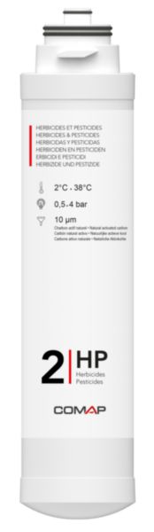 Cartouche de filtration AQUATIS pour élimination des pesticides et herbicides Réf. Q112021001