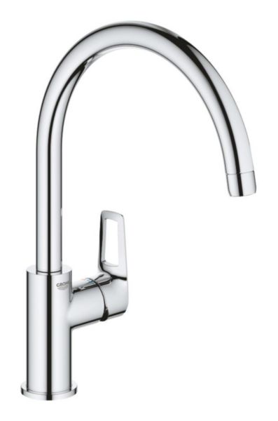 Mitigeur monocommande évier BauLoop chromé Réf. 31368001