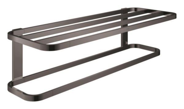 Porte serviette et tablette Selection Hard Graphite Réf. 41066A00