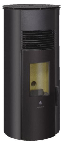 Poêle à granulés Rondalia PPAR 7 KW LB97 noir Réf. 7749394