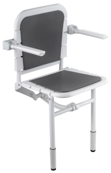 Siège de douche ergonomic réglable, avec coussin Réf. 047835