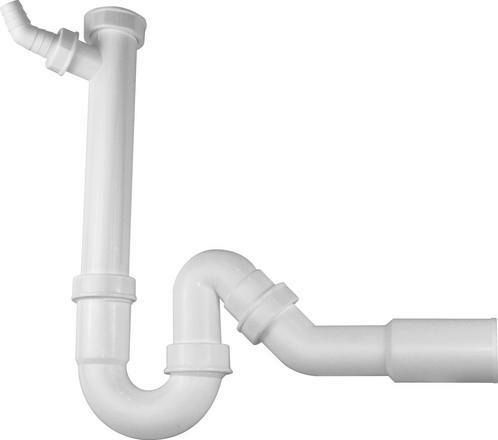Siphon tubulaire lisse diamètre 40 pour broyeur garantie 2 ans Réf. 137267