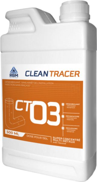 Image principale de Désembouant lent sans rinçage clean tracer ct03, bidon 500ml Réf. 37990002