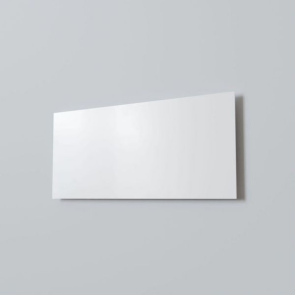 Diffuseur de soufflage d'air decoratif confort white pour plenum de 600x200 mm, avec enjoliveur en pvc rigide blanc satine classe m1, de 800x350 mm Réf. DIF600X200