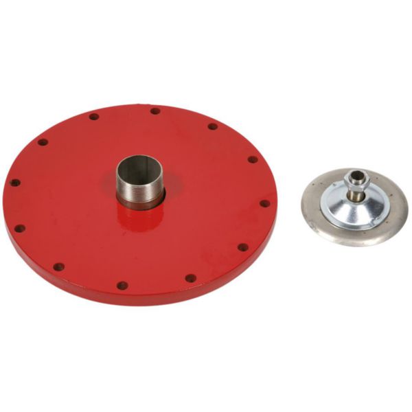 Kit bride inférieure inox pour réservoir VAREM 750 et 1000 litres. Comprend contre-bride et pièce de fixation en inox 304. Compatible réservoirs pression maxi 10 bars uniquement. Solution complète pour remplacement ou maintenance.