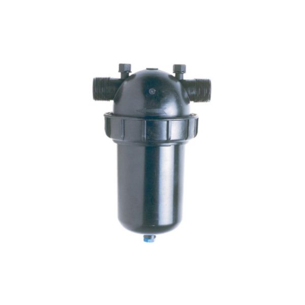 Filtre à lamelles ARKAL 1" ROUGE 130µ PN 10 pour filtration secondaire de sécurité. Corps polypropylène, raccords M/M 1". Débit max 5 m³/h. Livré avec clé de démontage. Technologie disques haute performance, robuste et durable.
