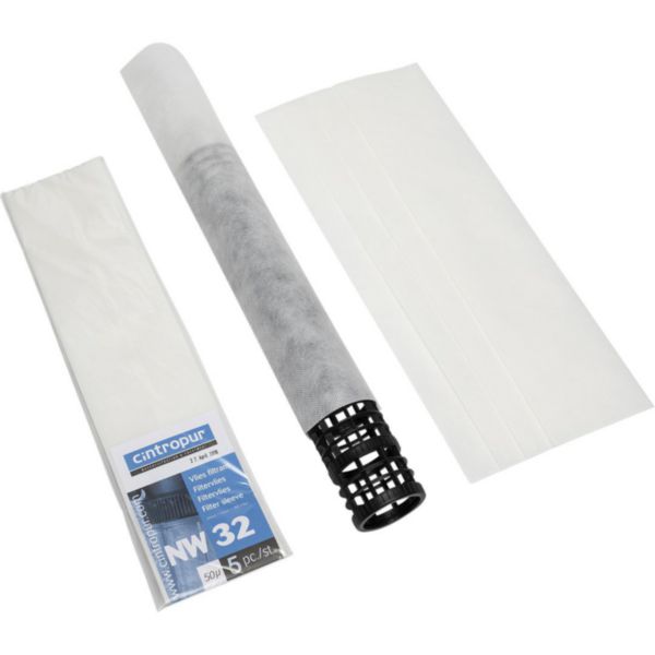 Tamis filtrant CINTROPUR pour NW 25. Finesse 1µ. Assure la filtration des particules en suspension avec faible perte de charge. Tamis en fibres synthétiques, non tissées, non feutrées. Sachet de 5 pièces.