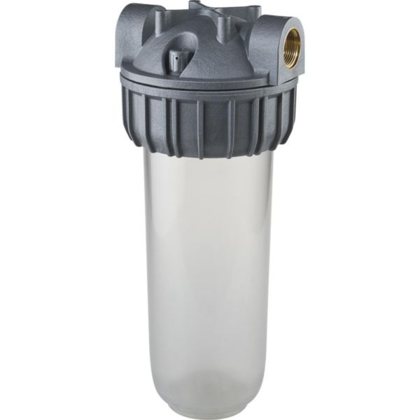Filtre simple SENIOR PLUS 3P AFO SX SANIC avec technologie antimicrobienne intégrée. Raccord 3"1/4 F/F. Livré sans cartouche. Pour cartouche SANIC SX 10". Idéal filtration eau potable et applications de point d'entrée (POE). Certifié ACS.