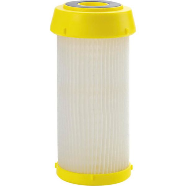 Cartouche filtrante RSH en polypropylène plissé pour filtre HYDRA - Finesse de filtr. 50 µ - Elimination matières en suspension, protection des installations - Lavable par contre-courant - Température maxi 45°C - Débit conseillé : 8000 l/h.