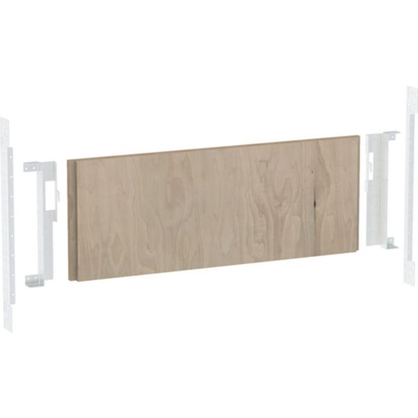 Plaque de montage Geberit Duofix pour lavabo avec meuble bas et robinetterie d’écoulement excentrée