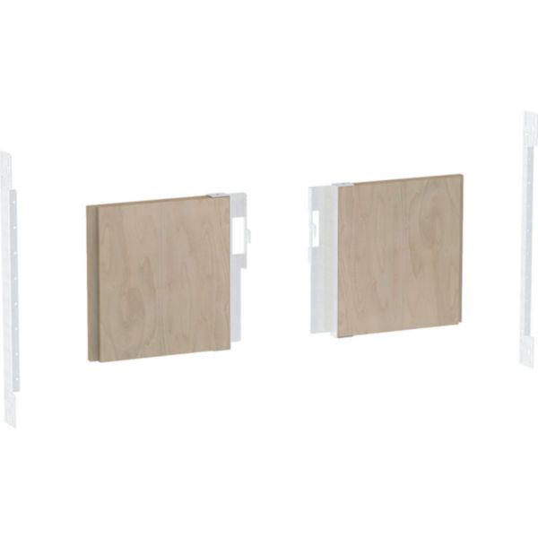 Plaque de montage Geberit Duofix pour lavabo avec meuble bas et robinetterie d’écoulement centrale 105 cm