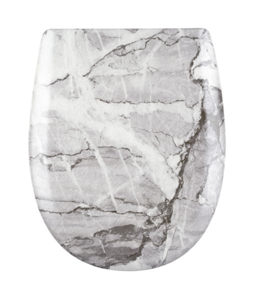 ABATTANT DE WC Ariane ATHENES. Matière : Bois reticulé. Entraxe : 95-215 Largeur : 360 Longueur : 400-460 mm. Marque : OLFA