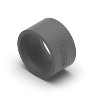 REHAU Bague à sertir FASTLOC 20. En matière PVDF, couleur RAL 7043, gris.
