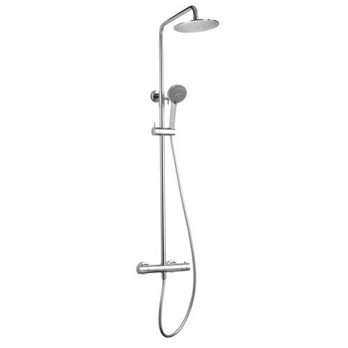 Colonne de douche ronde ruby chrome