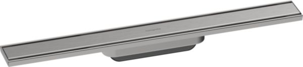 hansgrohe RainDrain Original Caniveau de douche linéaire 600, Acier inoxydable brossé