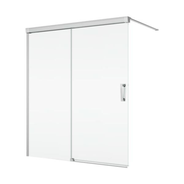 PARE-BAIGNOIRE COUL. 2 VLTS GAUCHE 1400x1600 POLI-BRILLANT 07