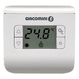 Image principale de K494FR - 2 FILS - Thermostat électronique numérique mural filaire. Pour plancher chauffant rafraîchissant Alimentation par 2 piles 1,5 LR03 AAA fournies Pouvoir de coupure: 3A Jusqu'à 7 micromoteurs