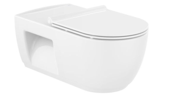 Image principale de Access cuvette wc suspendue rimless rallongee blanc