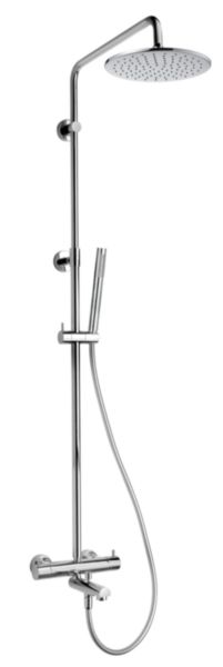 Colonne de douche bain douche thermostatique cox chrome