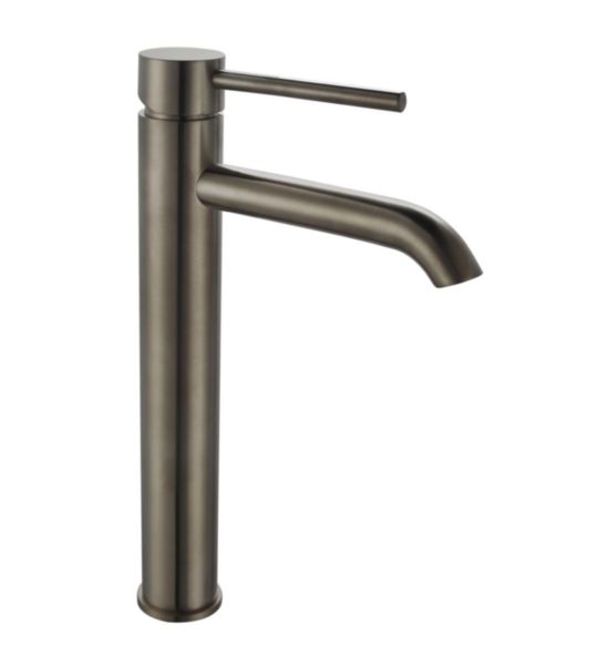 Mitigeur lavabo rehausse ortence pvd gun metal