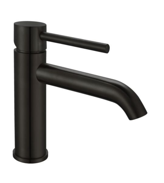 Image principale de Mitigeur de lavabo bec long ortence pvd black
