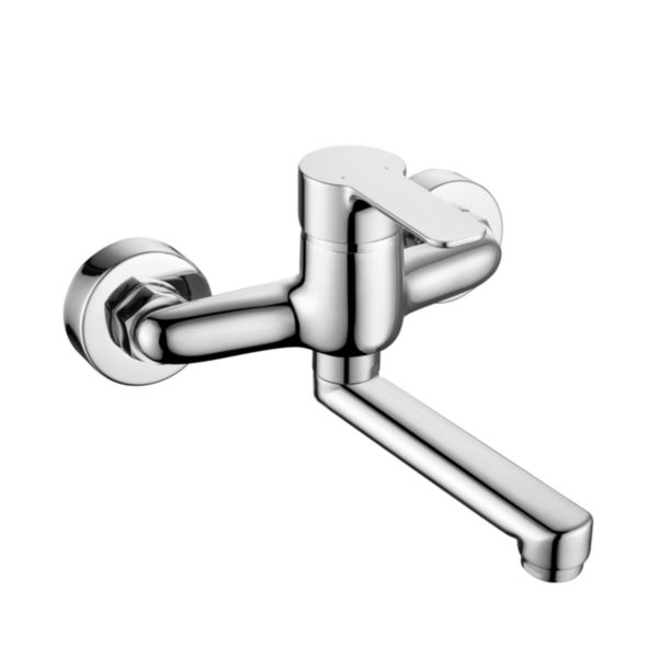 Mitigeur evier mural ultima chrome