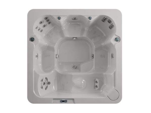 MYSPA 212, SPA 2120x2120, 33 HYDROJETS CHROMO., RECHAUFFEUR, P. 2 VITESSES,
