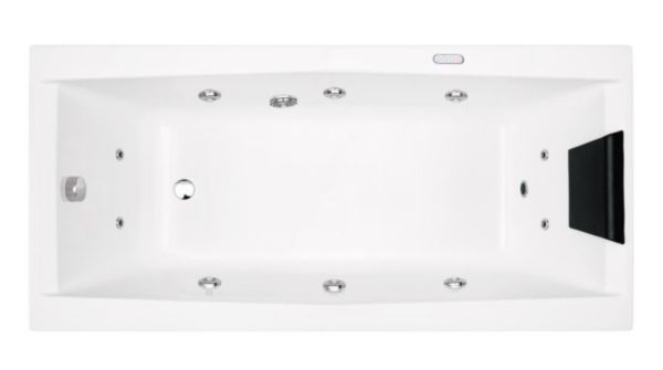 EDEN 1700x700, COMBI D AVEC DESINF. LITE CONTROL, 6 JETS WHIRLP. 14 JETS