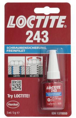 LOCTITE® 243, 5 ml Carte blister