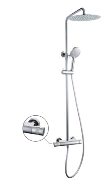 Colonne douche thermostatique jewel chrome
