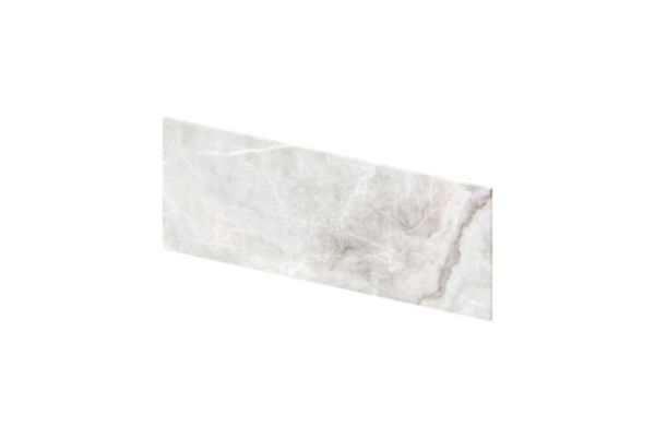 Crédence murale composite décorative Kinewall Crédence - matériau composite avec aluminium de 3 mm d'épaisseur, découpable et perçable - 81x30 albâtre