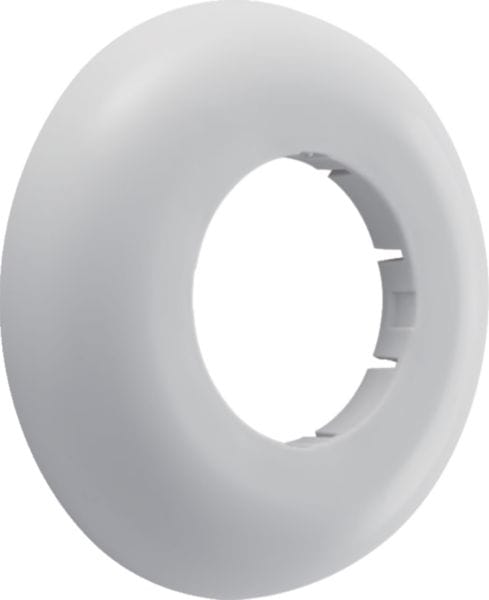 Rosace murale Geberit à fleur: d=32mm, Blanc alpin
