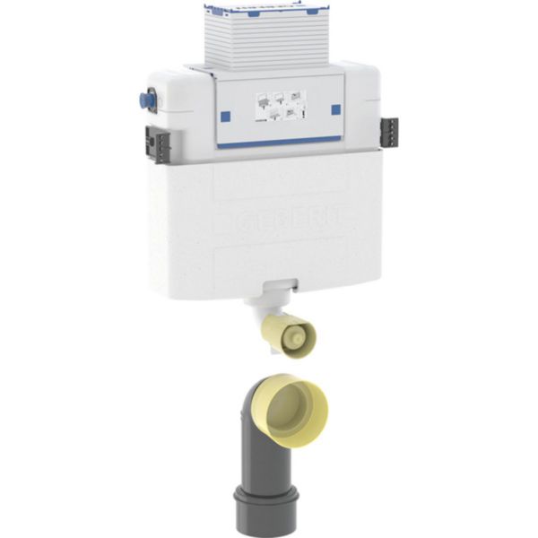 Réservoir à encastrer Geberit Omega 12 cm, 6 / 3 litres, hauteur de montage 82 cm