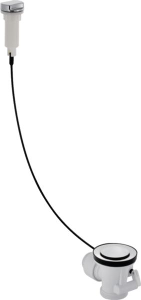 Siphon pour évier Geberit avec actionnement rotatif: G=1 1/2", poli