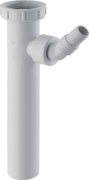 Manchon de raccordement Geberit avec écrou de serrage, avec embout cannelé équerre: d=40mm, G=1 1/2'', Gris granit