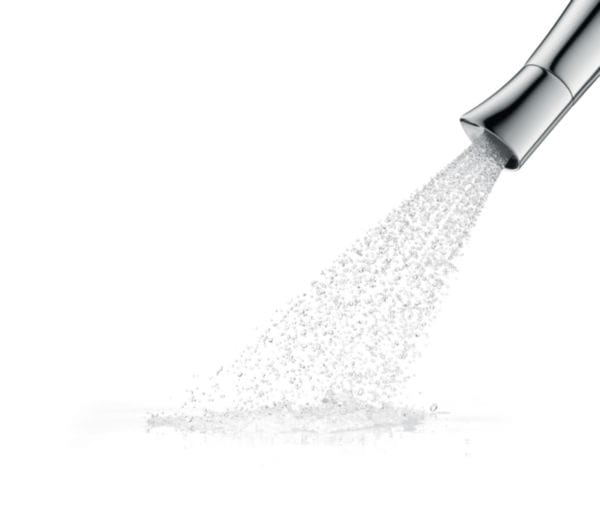 AXOR Starck Organic Mitigeur de lavabo 80 avec tirette et vidage, Aspect or brossé