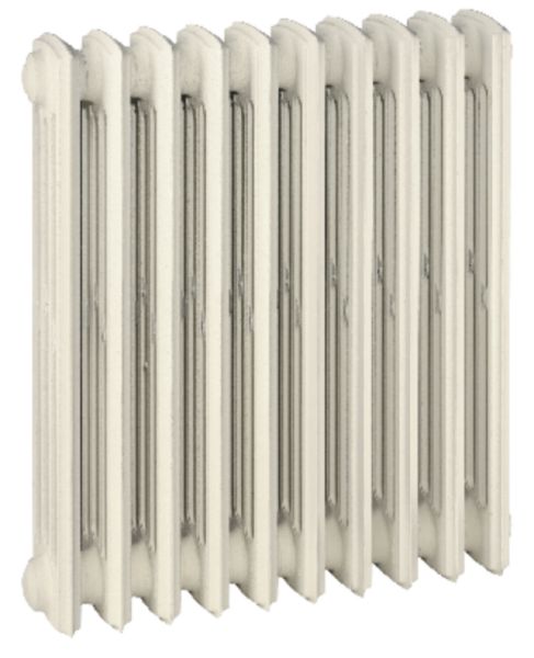 Image principale de Modèle D4 Hauteur 900 mm Puissance 1280 WATT DT 50°C Longueur 600 mm Nombre d'éléments 10. Radiateur à peindre.