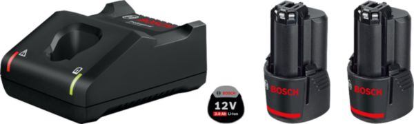 Image principale de Starter Set batteries GBA 12V 2x2,0Ah + chargeur GAL 12V-40 (C)