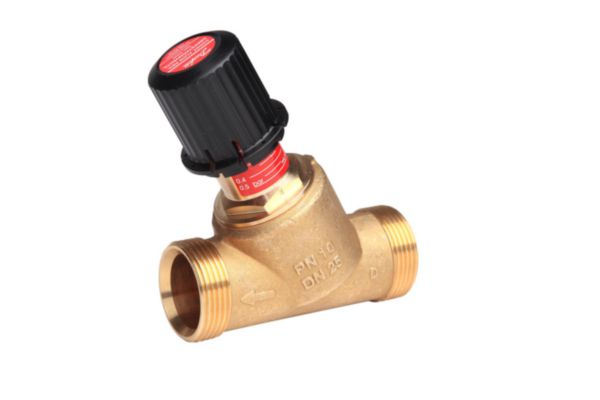 Danfoss-AVDO vanne bipasse DN25 droit M-M 1"1/4 pour raccords coniques