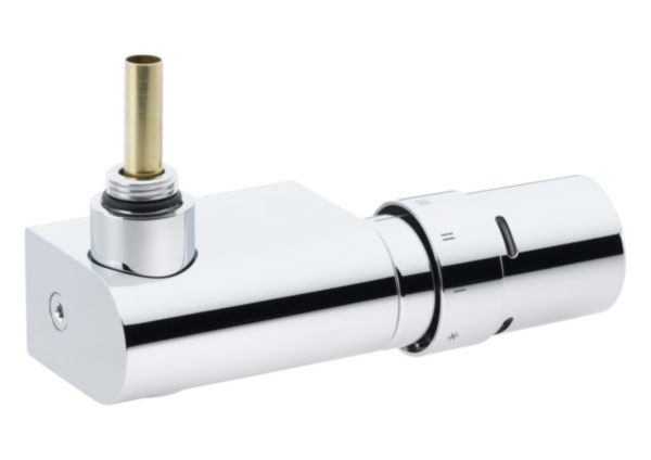 Image principale de Danfoss-VHX/RAX equerre monopoint bitube Chromé