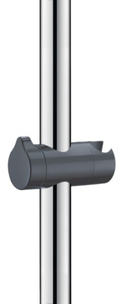 Image principale de Support douchette pour barre de douche en Ø 32, anthracite