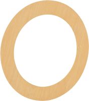 Image principale de Joint fibres universel Série 98021 pour bride PN10/40 DN15 D.22x51 épaisseur 2