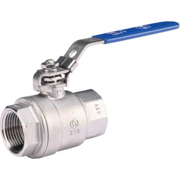 Image principale de Vanne à boisseau sphérique 2 pièces inox PN63 Série 715 Femelle BSP DN3/4"